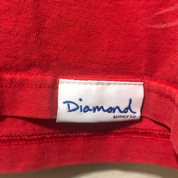 Red primitive/ Diamond supply Co. shirt - Picture 5 of 5